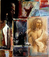 Opera light and color, oil on canvas, 1993