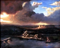 Pont d'Avignon, oil on canvas,1982
