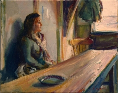 Girl at Table
