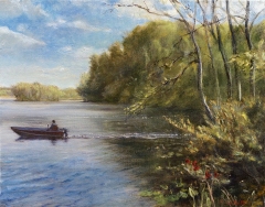 Heard Pond WIth Boat
