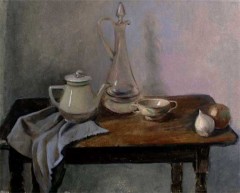 Still life with decanter