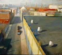 Building with Yellow Wall