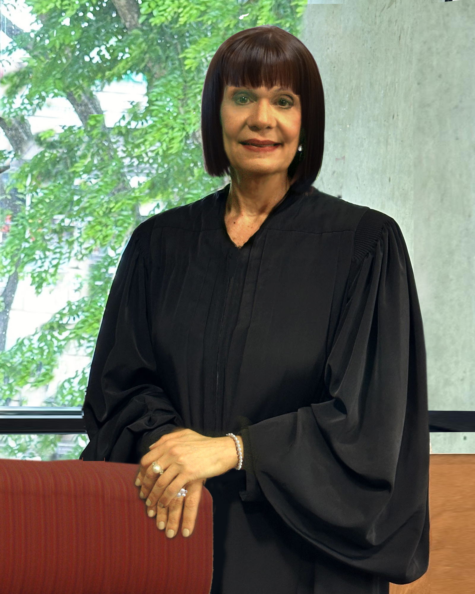 Judge Velez-Rive chosen and presentation image | David Wells Roth